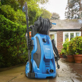 Hyundai 180Bar/ 2610si Electric Pressure Washer, 8L/min, 2400W High-Performance Jet Wash with Hose & Attachments | HYW2400E