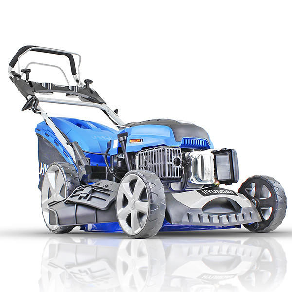 Hyundai 20" / 51cm 196cc 4-in-1 Electric-Start Self-Propelled Petrol Lawnmower, Rear & Side Discharge, Mulching | HYM510SPE