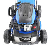 Top view of the HYM510sp showing off the powerful engine