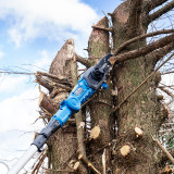 Hyundai 20V Cordless Pole Saw, 2Ah Battery and Charger, Lightweight and Telescopic reach | HY20CPS