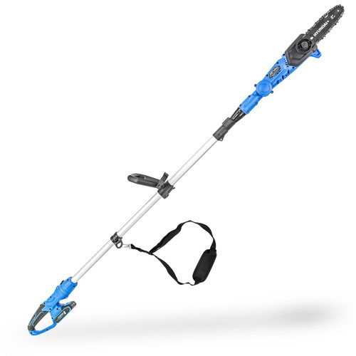 Hyundai 20V Cordless Pole Saw, 2Ah Battery and Charger, Lightweight and Telescopic reach | HY20CPS