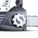 Power Plus technology means the chain speed increases as the load on the chain increases whilst cutting and 0.15 second quick-stop electric/mechanical chain brake