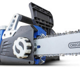 Automatic chain lubrication and easy-view oil tank and Toughened steel spiked bumper improves stability for controlled cutting