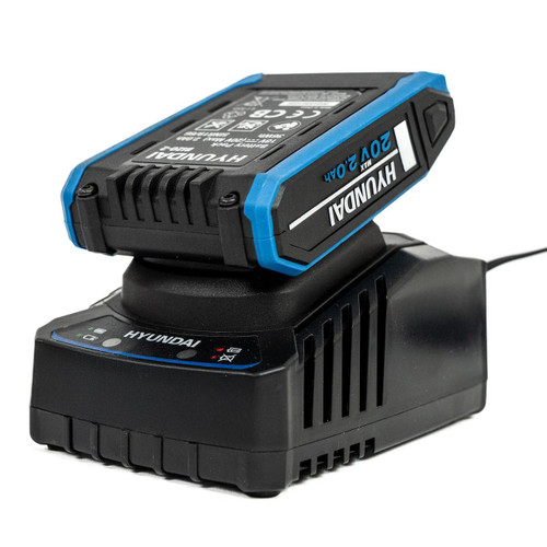 Hyundai 2Ah Li-Ion Battery and 2A Charger Kit for 2nd Generation 20v Range | BI20-2/C20-2