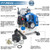 key features of the portable petrol water pump