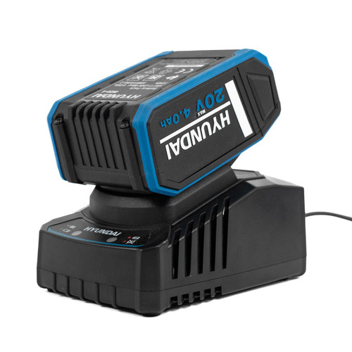 Hyundai 4Ah Li-Ion Battery and 2A Charger Kit for 2nd Generation 20v Range | BI20-4/C20-2