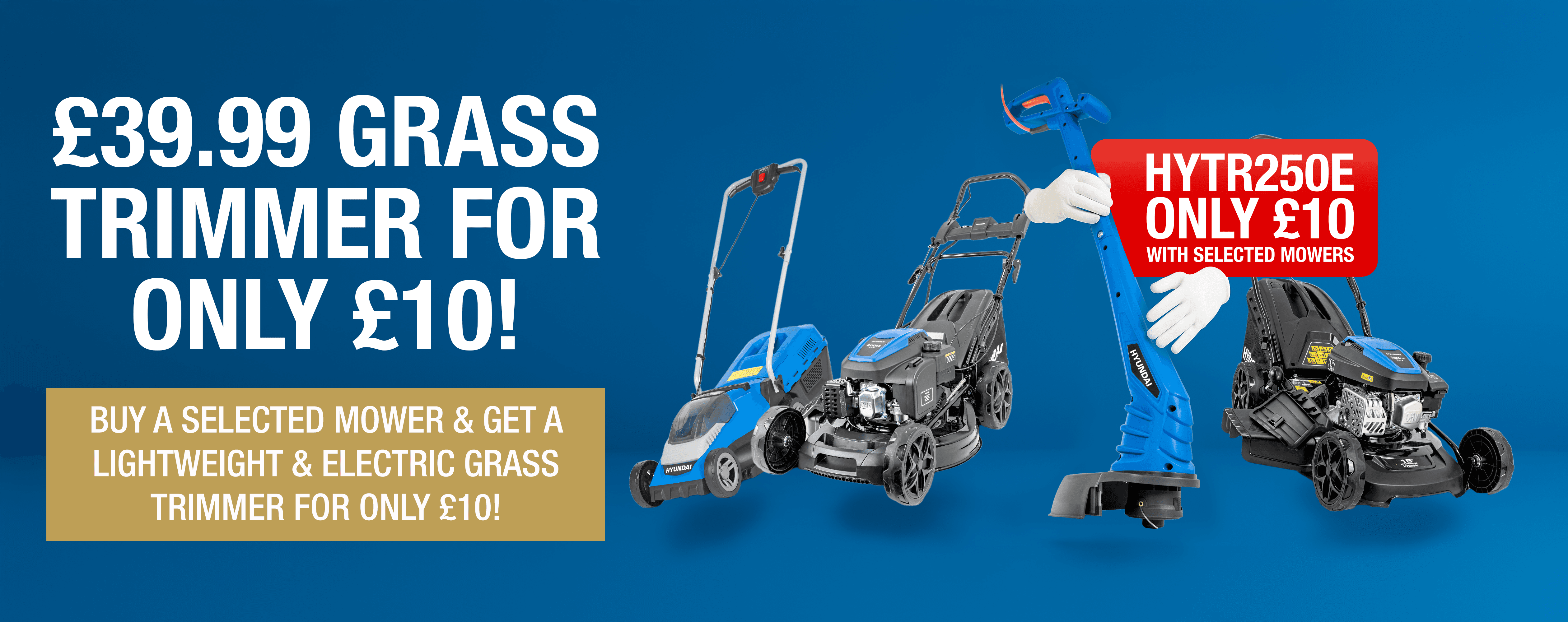 Hyundai Grass Trimmer for only £10